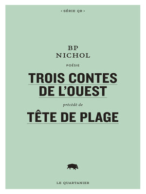 cover image of Trois contes de l'Ouest précédé de Tête de plage